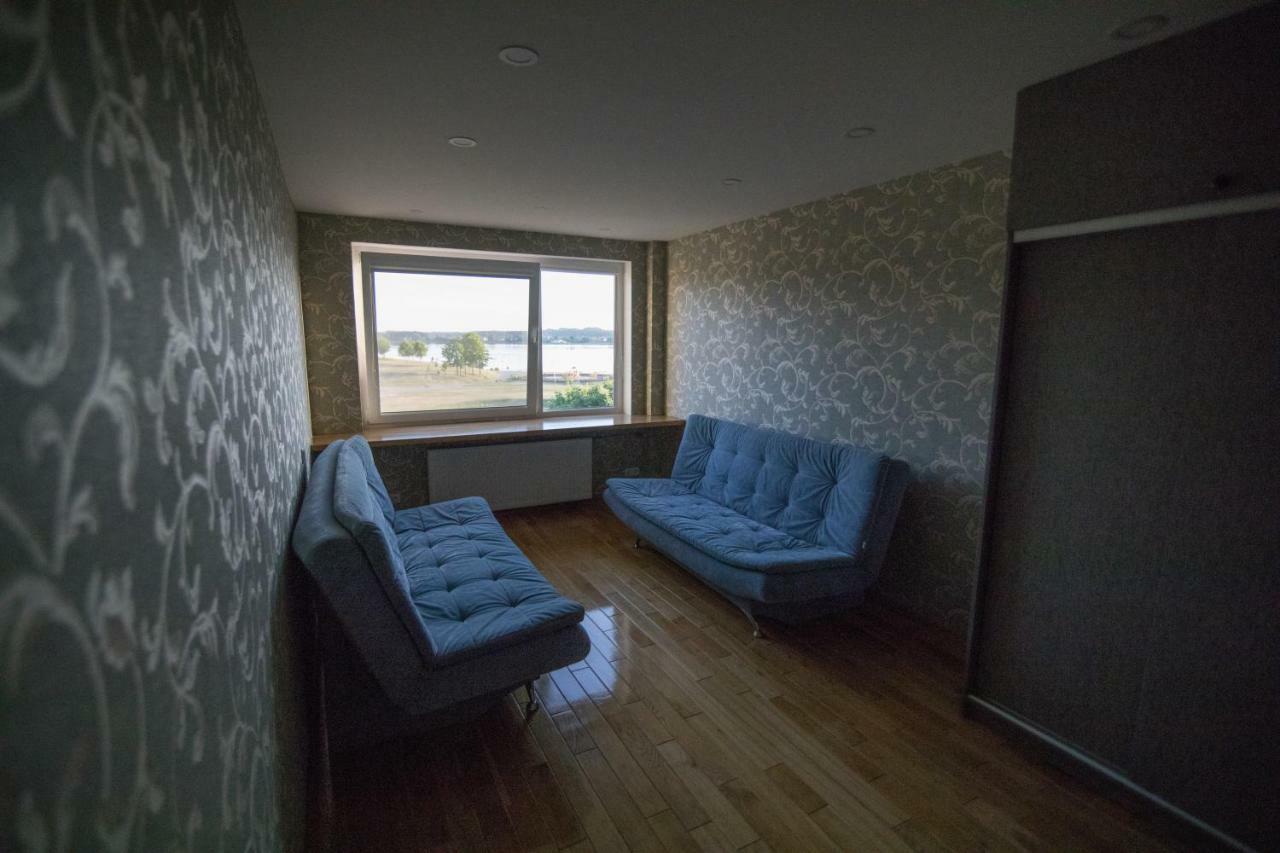 Cozy Apartment With A Wonderful Lake View Telšiai Eksteriør bilde
